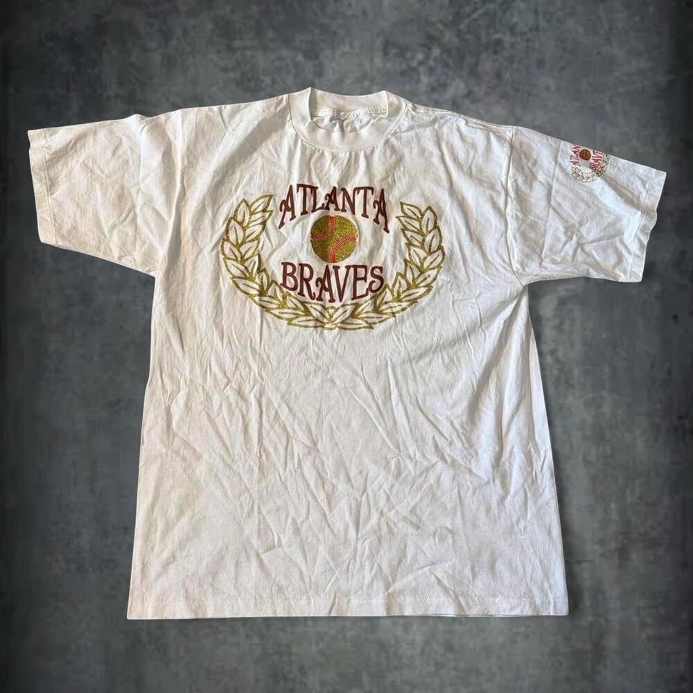 Mlb Men's White and Cream T-shirt